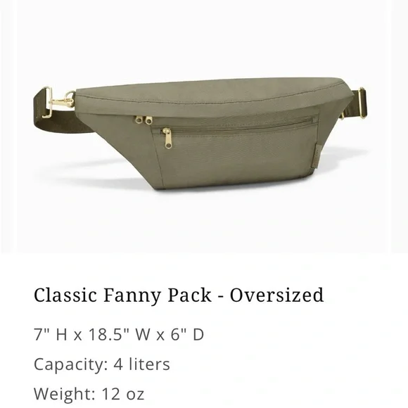 Canvelle Oversized Fanny - Picture 5 of 5